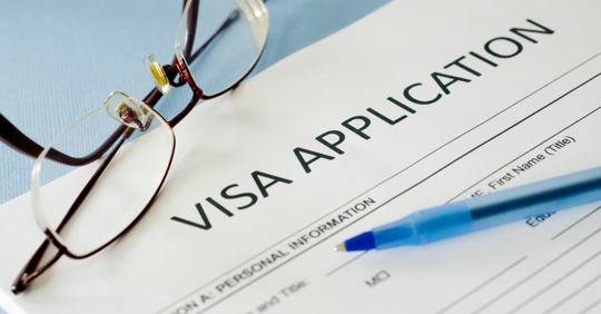 Visa application form